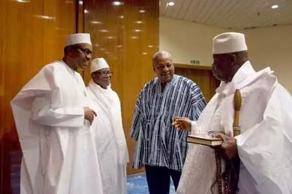 Please Leave Office - President Buhari Jets to Gambia to Urge Yahya Jammeh to Respect Election Result